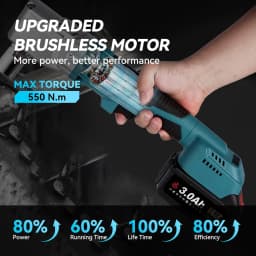 Brushless Right Angle Wrench 500N·m Powerful Torque Cordless Electric Wrench 90 Degree Ratchet Wrench 3CM Ultra Narrow Head