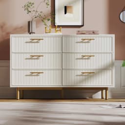 3-Layer Storage Cabinet with 6 Removable Drawers Large Capacity Multifunctional Storage Chest for Home Living Room Bookshelf Box