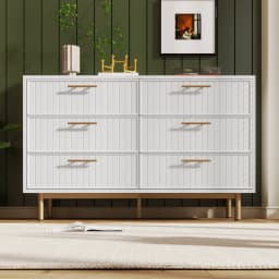 3-Layer Storage Cabinet with 6 Removable Drawers Large Capacity Multifunctional Storage Chest for Home Living Room Bookshelf Box