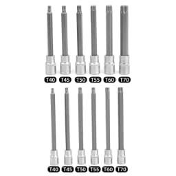 32pc Socket Wrench Set interior Torx nuts Bits Car tool set 1/2 inch Tool Nut screw Auto Repair Tool Female Drill Bit Wrench Set