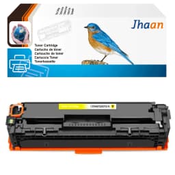 Jhaan 125A Toner Cartridges Compatible with HP125A CB540A CB541A CB542A CB543A for HP Color Laserjet CM1312 CP1215 CP1514 CP1515