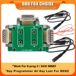 Launch X431 MCU3 Adapter for X431 IMMO Elite Pro X-PROG3 Work for Mercedes All Keys Lost and ECU TCU Reading