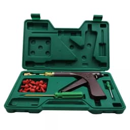 Car Bike Tubeless Tire Repair Puncture Professional Repair Kit Vacuum Tire Repair Gun Car Motorcycle Tire Repair Leaking Kit