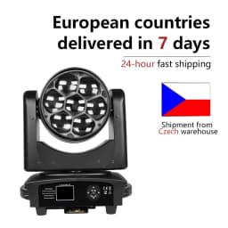 Bee Eye 7x40W 4 In1 RGBW LED Beam + Wash Zoom Testa Mobile DMX per NightClub Dj Disco Party Bar Stage Lighting