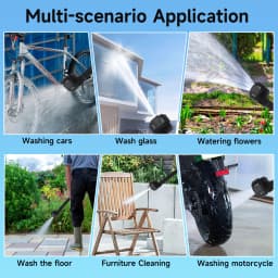 Wireless Car Wash Machine Portable Highpressure Water Gun High-Power Lithium Battery Car Electric Car Wash Machine Household Use