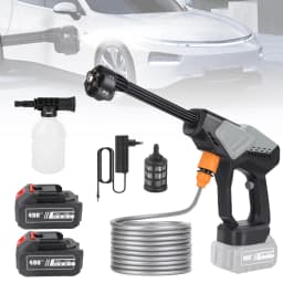 Wireless Car Wash Machine Portable Highpressure Water Gun High-Power Lithium Battery Car Electric Car Wash Machine Household Use