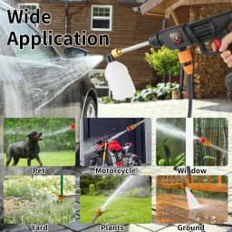 High Pressure Washer 35Bar Spray Water Gun For Cleaning Car Patio Window Lawn Pool Multifunctional puzzle Self Priming Design