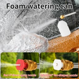 High Pressure Washer 35Bar Spray Water Gun For Cleaning Car Patio Window Lawn Pool Multifunctional puzzle Self Priming Design