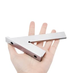 Stainless Steel 45 Degree Miter Angle Corner Ruler Wide Base Gauge Woodworking Square Angle Measuring Tool 150x100mm