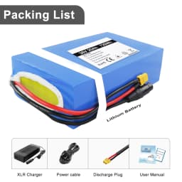 48V 20AH Escooter Battery Pack PVC 60V 25AH Rechargeable Battery with 4A Charger for Electric Scooter Vehicle 1500W 2000W 3000W