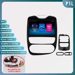 360Camera CarPlay Android 14 Car Radio For Renault Clio 4 2012-2019 Car Multimedia Player GPS 2Din Intelligent Autoradio 4G-LET