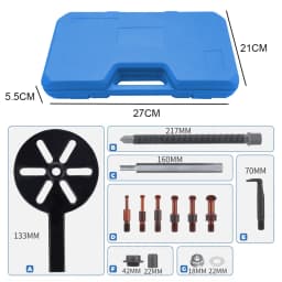 Three-jaw Puller Bearing Extractor Removal Tool Inside And Outside Bearing Multi-function Puller Dedicated Universal Tool