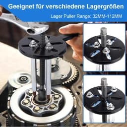 Three-jaw Puller Bearing Extractor Removal Tool Inside And Outside Bearing Multi-function Puller Dedicated Universal Tool