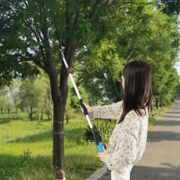 Electric Bar Shears Rust Resistance High Efficiency Battery Powered Bar Cutter for Gardens/Yards/Parks/Farms/Orchards