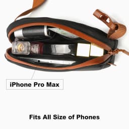 Kono Fashion fanny pack belt Bag shoulder bag Water Repellent Lightweight Travel Breast Pocket with Adjustable Strap