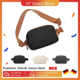 Kono Fashion fanny pack belt Bag shoulder bag Water Repellent Lightweight Travel Breast Pocket with Adjustable Strap