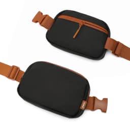 Kono Fashion fanny pack belt Bag shoulder bag Water Repellent Lightweight Travel Breast Pocket with Adjustable Strap