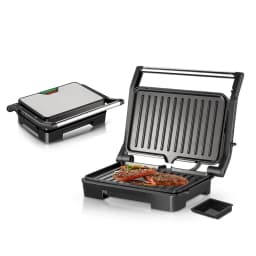 220V Multifunctional Sandwich Maker Breakfast Machine Contact Grill Steak Grill Non-stick Double heater