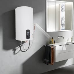 2000W 70L/15.4gal Electric Water Heater with Practical Hand Shower Leakage Protector Faucet Temperature Regulation Range 35-75