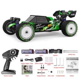 JIUSI WB12 PRO 1/12 Racing Car 4WD 80km/h Brushless 2.4G Remote Control Car Competitive Off-road Car All Terrain Vehicle