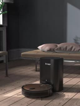 NEW Arnagar S9 Robot Vacuum Cleaner Auto Empty Dust Collection Sweep Mop 8000Pa 2550mAh Low Noise APP Control