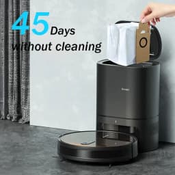 NEW Arnagar S9 Robot Vacuum Cleaner Auto Empty Dust Collection Sweep Mop 8000Pa 2550mAh Low Noise APP Control