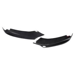 For BMW F32 Front Bumper Surround F33 F36 LCI 4 Series 420i 430i 440i M Sport 2014-2020 Carbon Look Front Splitter Lip Encircle