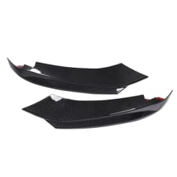 For BMW F32 Front Bumper Surround F33 F36 LCI 4 Series 420i 430i 440i M Sport 2014-2020 Carbon Look Front Splitter Lip Encircle