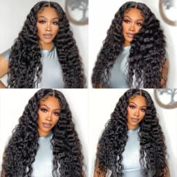 Tissage Deep Wave Human Hair Bundles 20 22 32 inch Bundles Vietnamese Bundles 100% Human Hair Extensions 3 Day Delivery France