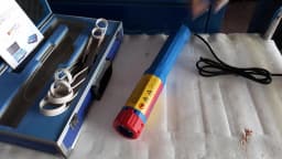 1100W Portable Magnetic Induction Heater 800℃ Handheld Flameless Heat Induction Tool Kit Bolt Removal w/ 8 Coils & Carrying Case