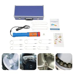 1100W Portable Magnetic Induction Heater 800℃ Handheld Flameless Heat Induction Tool Kit Bolt Removal w/ 8 Coils & Carrying Case