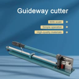 Manual DIN Rail Cutter Double Slot Steel and Aluminum Rail Cutting Machine DC-35 0.5-1.5MM