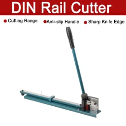 Manual DIN Rail Cutter Double Slot Steel and Aluminum Rail Cutting Machine DC-35 0.5-1.5MM