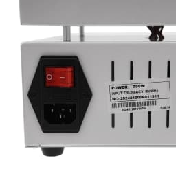 Microcomputer Electric Hot Plate 700W Aluminum Alloy Heating Plate 32-932℉ Adjustable Temperature for PCB Repair