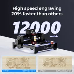RAY5 Mini 3.5W Laser Engraving Engraver Machine Portable Wood Acrylic Plastic Leather Metal Printer DIY Desktop CNC KIT Tools