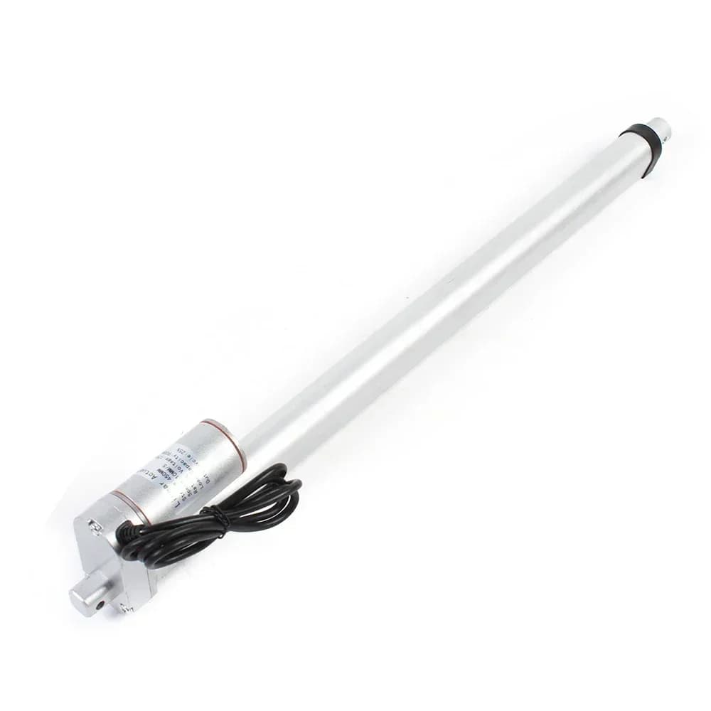 Linear Actuator with Reverse Polarity Protection, Low Noise (Less than 50dB), 450mm DC12V Actuator Motor + Controller, Remote