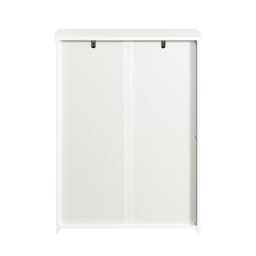Sobuy Bzr66-W Laundry Cabinet with Folding Bathroom Cabinet Dresser for Bathroom Laundry Bag with 2 Drawers and 2 Compartments Laundry Bags