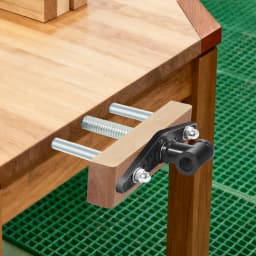 Heavy Duty Woodworking Vise 6" Jaw Opening Malleable Iron Bench Clamp for DIY Carpentry & Metalworking Galvanized Anti-Rust