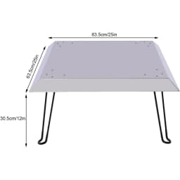 Deckel für Feuerschalen Feuerplatte Abdeckung Klappbar Feuergrube 63,5 * 63,5 * 30,5cm Feuerkorb Deckel für Feuerstelle Silber