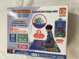 Kids Electronic Interactive Talking Prayer Mat Pray Rug Child Educational Carpet Playing Blanket