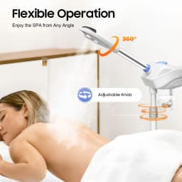 Facial Steamer Kit Professional Skin Care, Warm Mist Face Humidifier for Skin Hydration, Cleansing, Anti-inflammatory