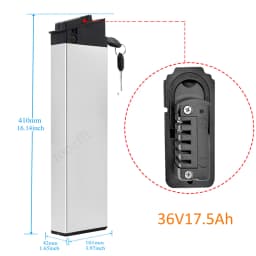For MATE X MATE City Fusion Electric Bicycle Battery 36V 13Ah 17.5Ah 48V 17.5Ah Battery for MATE X MATE City Replacement Battery