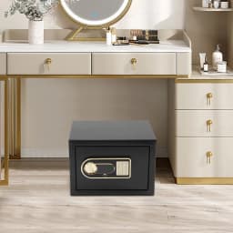 22L Digital Safe Box, Safe Fireproof W/Fireproof Waterproof Wallet,Password Safety Household Home Safes Security Cabinet