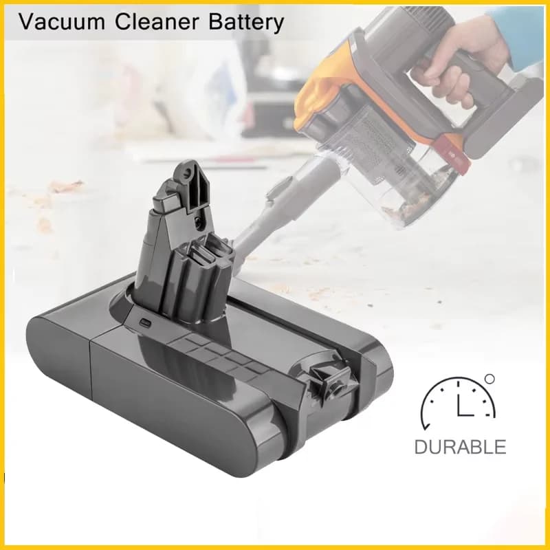 21.6V Li-ion Replacement Battery for Dyson V6 DC58 DC59 DC61 DC62 SV09 SV07 SV06 SV04 SV03 Vacuum Cleaner Battery