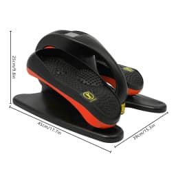 Electric Elliptical Trainer w/Remote 5 Speed Levels & LCD Display for Home Rehabilitation & Fitness