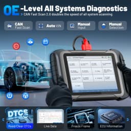 2026 XTOOL D8S Car Diagnostic Tools OBD OBD2 Scanner Bidirectional Scanner CAN FD DOIP FCA AutoAuth 42+ Resets ECU Coding Tool