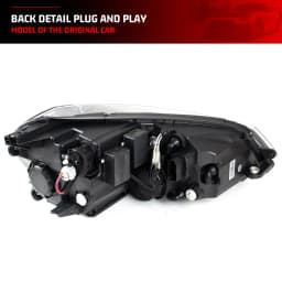 LED Headlights for Volkswagen VW Golf 7 MK7 VII 2013-2017 Sequential Turn Signal Front Lamps Assembly Not Fit GTI & Xenon Model