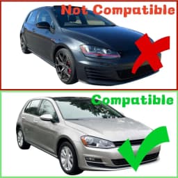 LED Headlights for Volkswagen VW Golf 7 MK7 VII 2013-2017 Sequential Turn Signal Front Lamps Assembly Not Fit GTI & Xenon Model