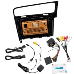 Android 10 Car Radio 10.1" Dsp Ips Gps Navigation Wifi Rca Bt5.0 Dab+ for Vw Golf Vii