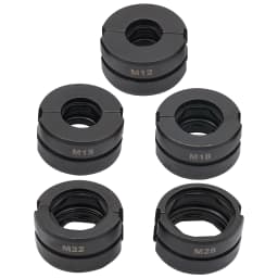 Pipe Crimping Pipes Press Jaws with 5pcs M Molds for Crimping Copper Tubes M12-M28